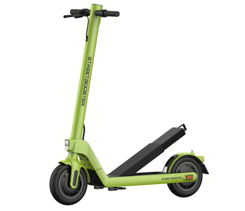 E-Scooter mit herausnehmbarem Akku